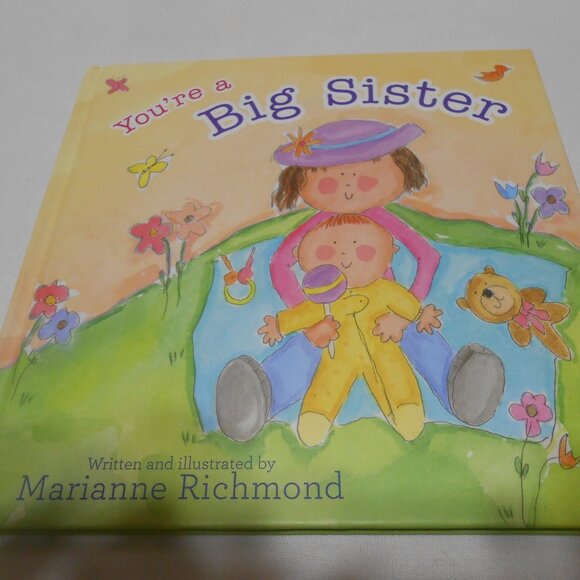 NEW HC BOOK: You're a Big Sister by Marianne Richmond HC 📘🎁 👸 - Picture 6 of 9